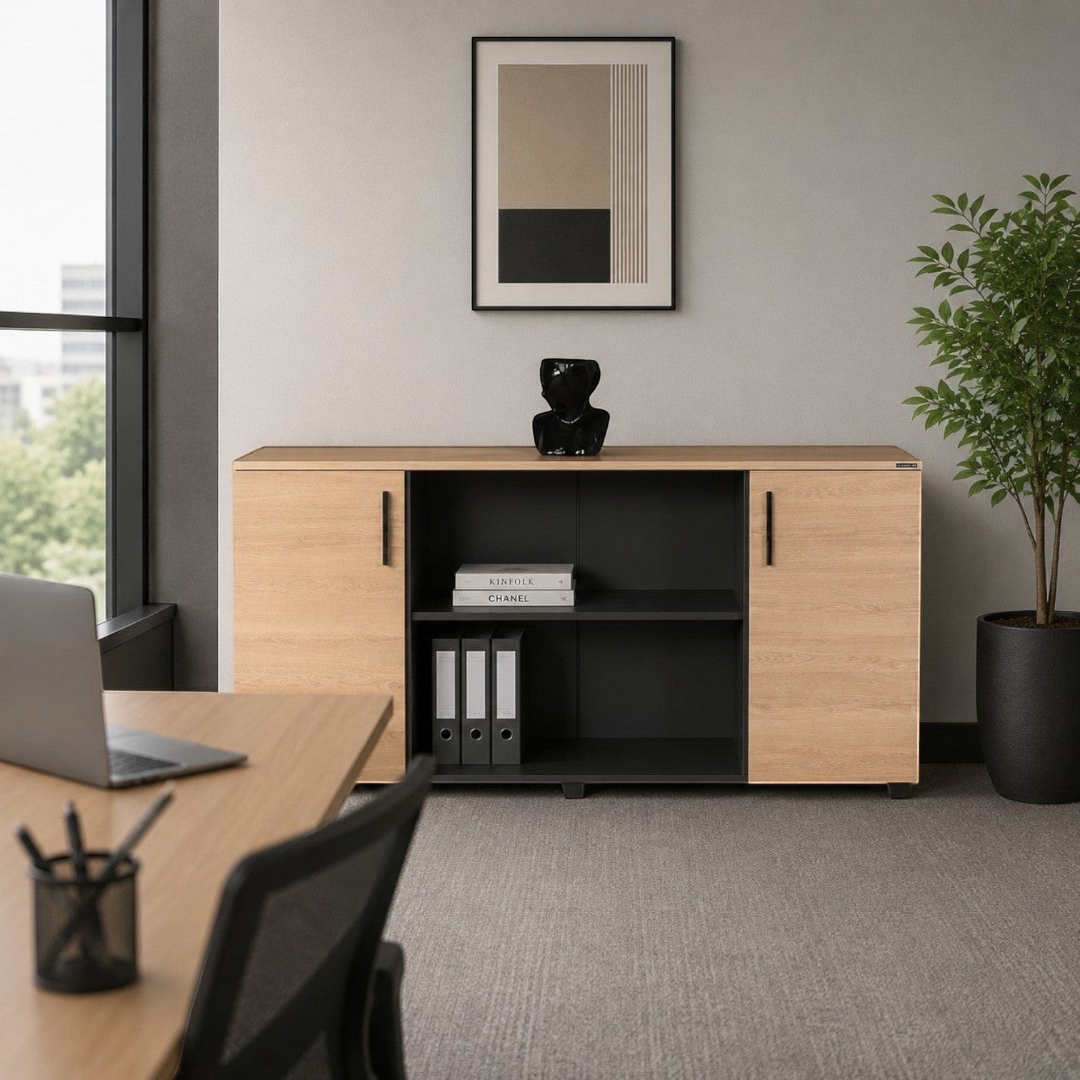 Dollap për Zyre Bros, dim:160*40*84cm