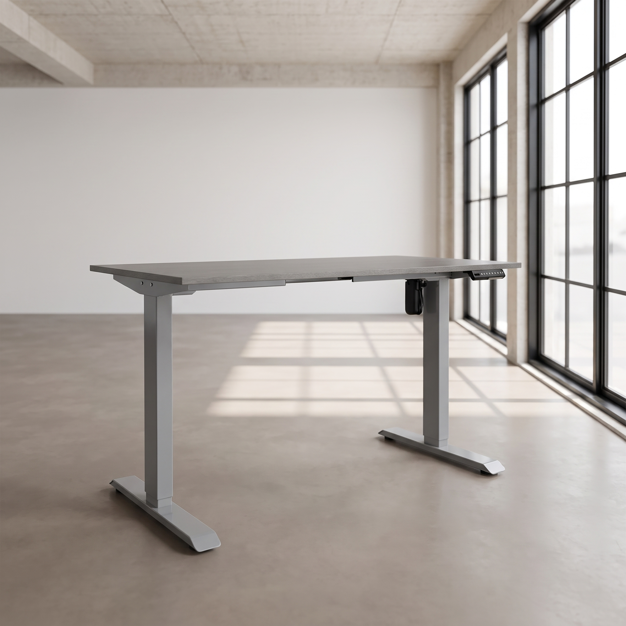 Tavolinë Ergonomike me një Motor 140x70cm - ambient zyre loft