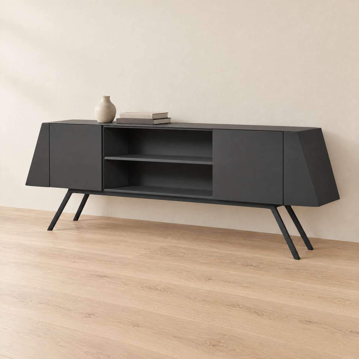 Dollap për Zyre Freya 210*45*84cm në ambient zyre minimalist