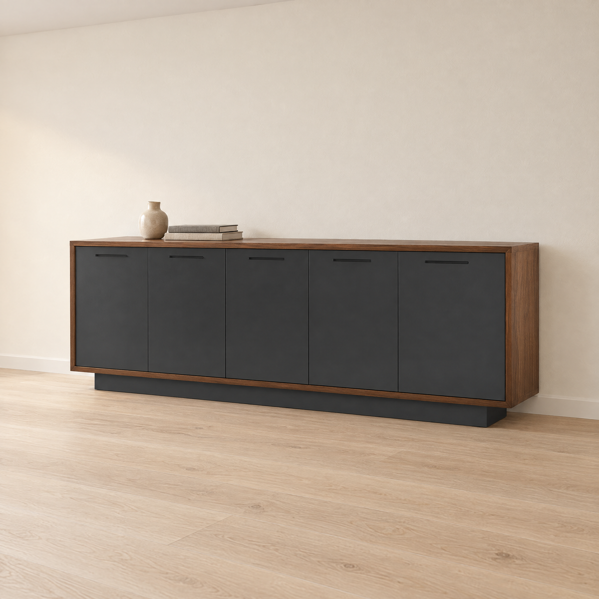 Dollap për Zyre Allez për dokumenta 225*40*90cm në ambient zyre minimalist