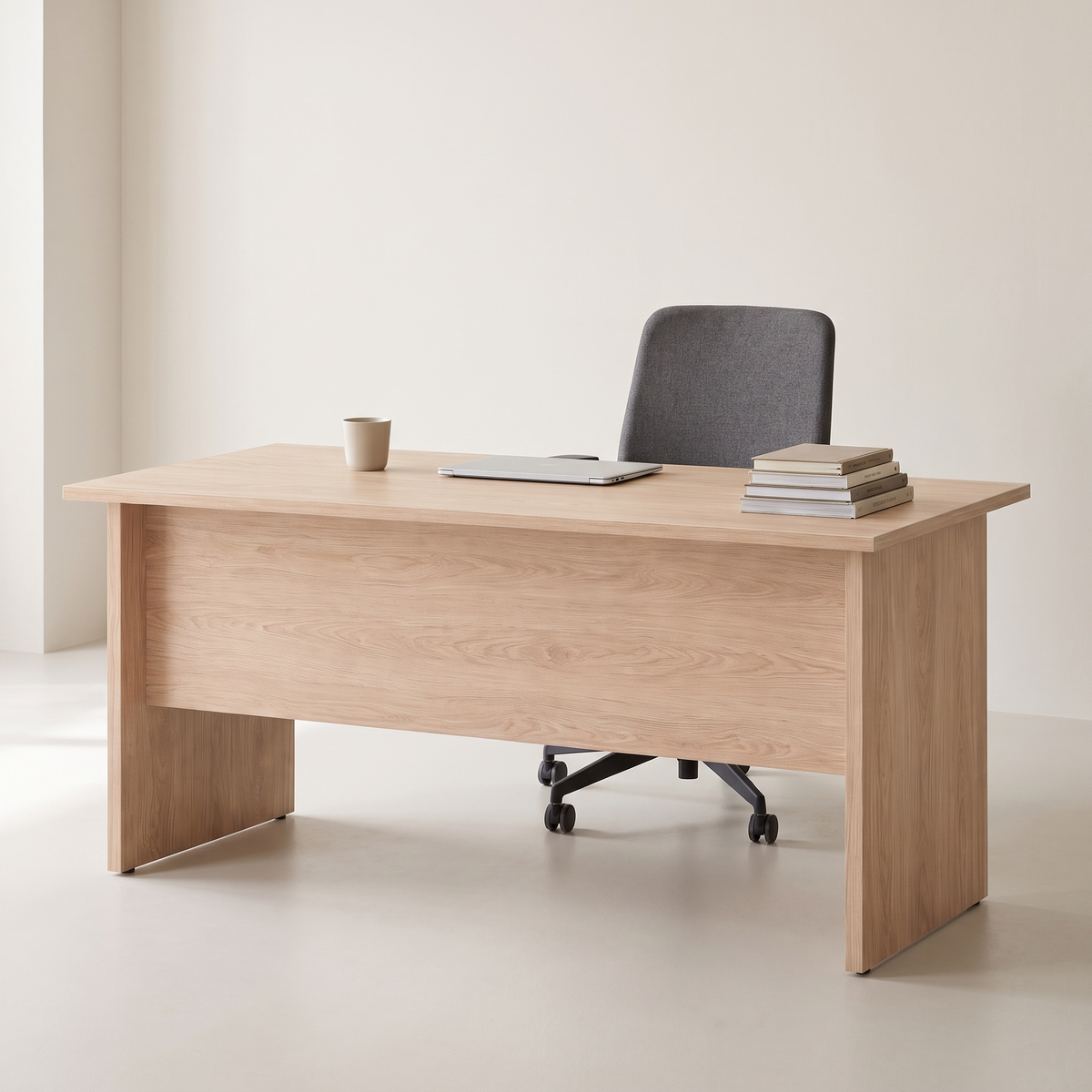 Tavolinë e Punës Agena 140*69*75cm në ambient zyre minimalist